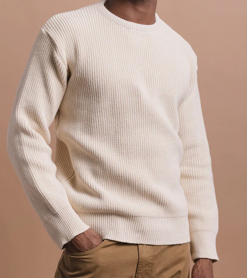 knit cotton sweather