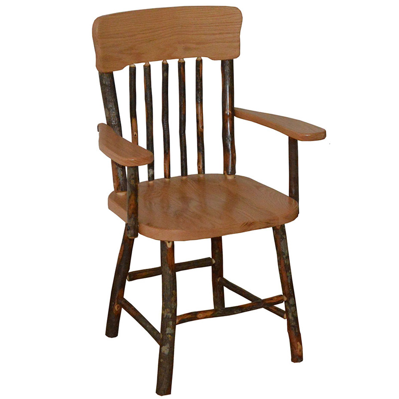 hickory chair with arms