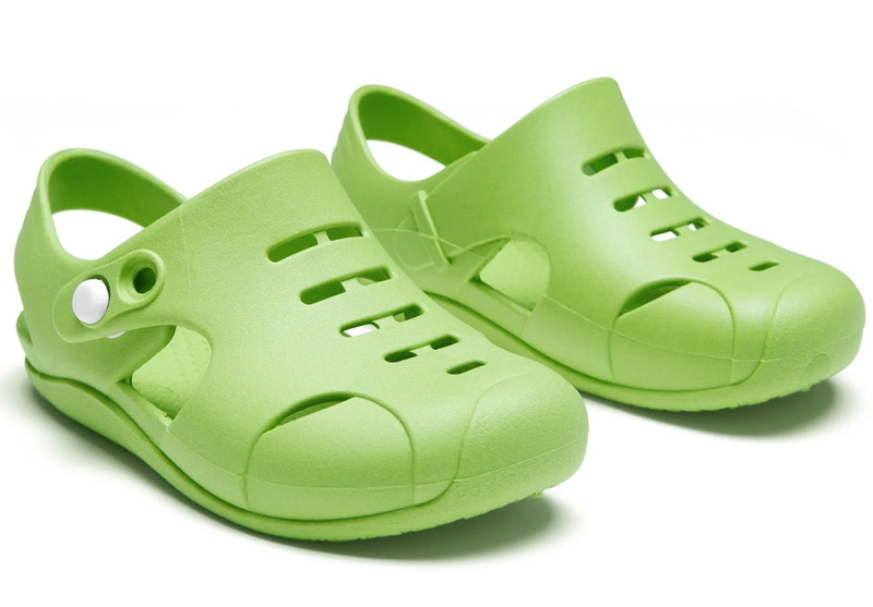 green camp shoes