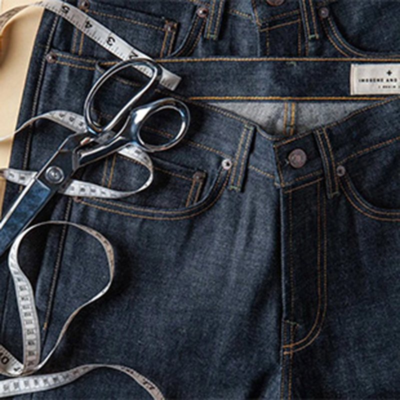 american traditional jeans production