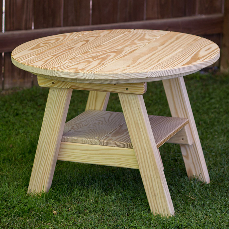 pine round table 3