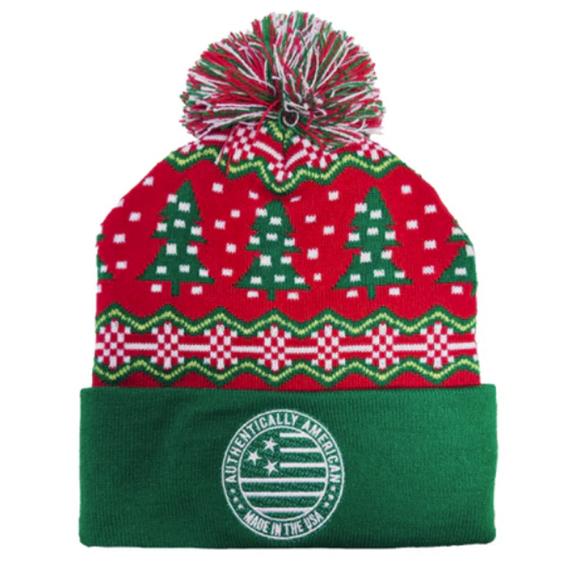grey waffle beanie