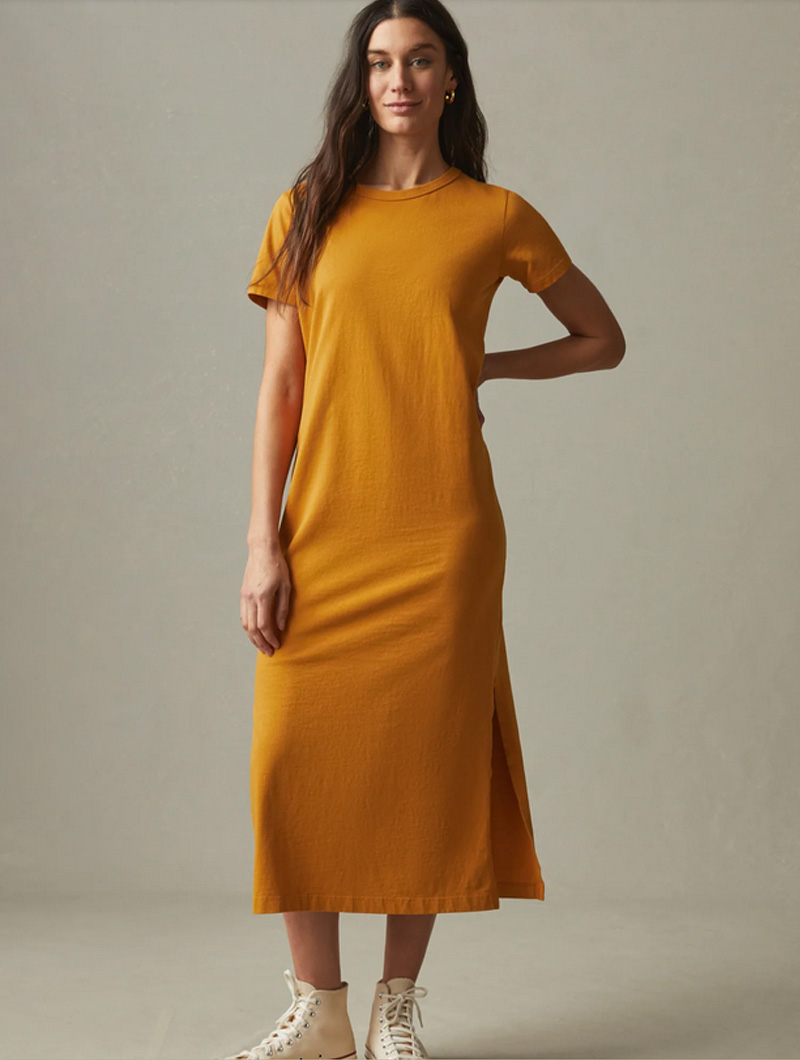 heavy rib dress