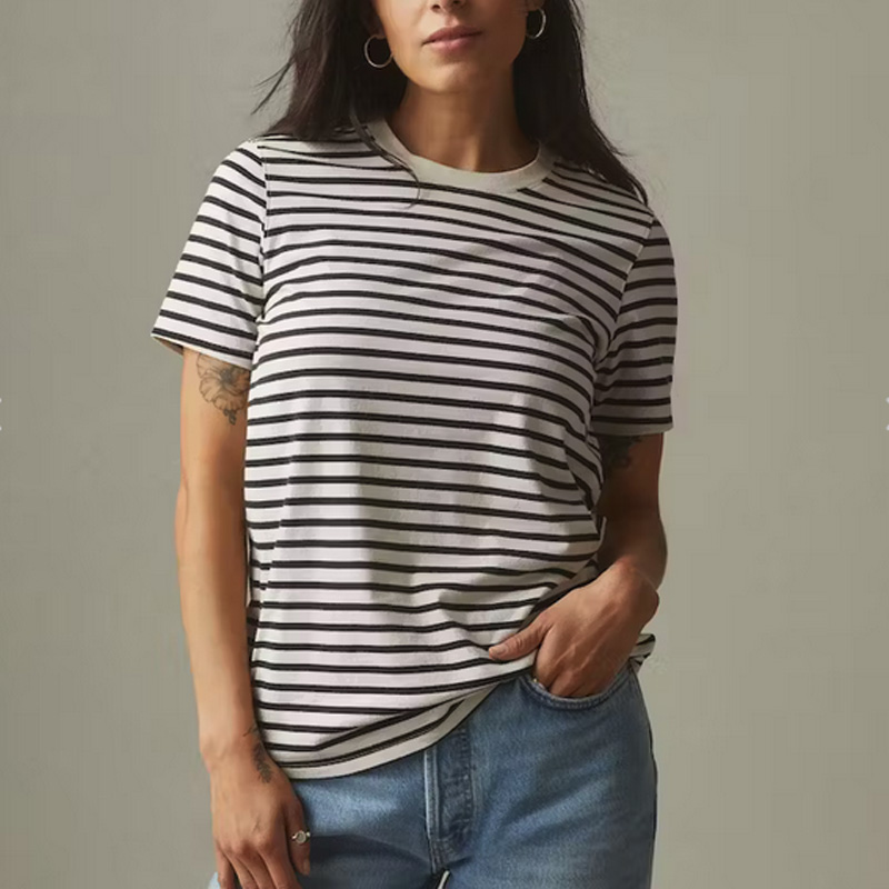 striped tee 1