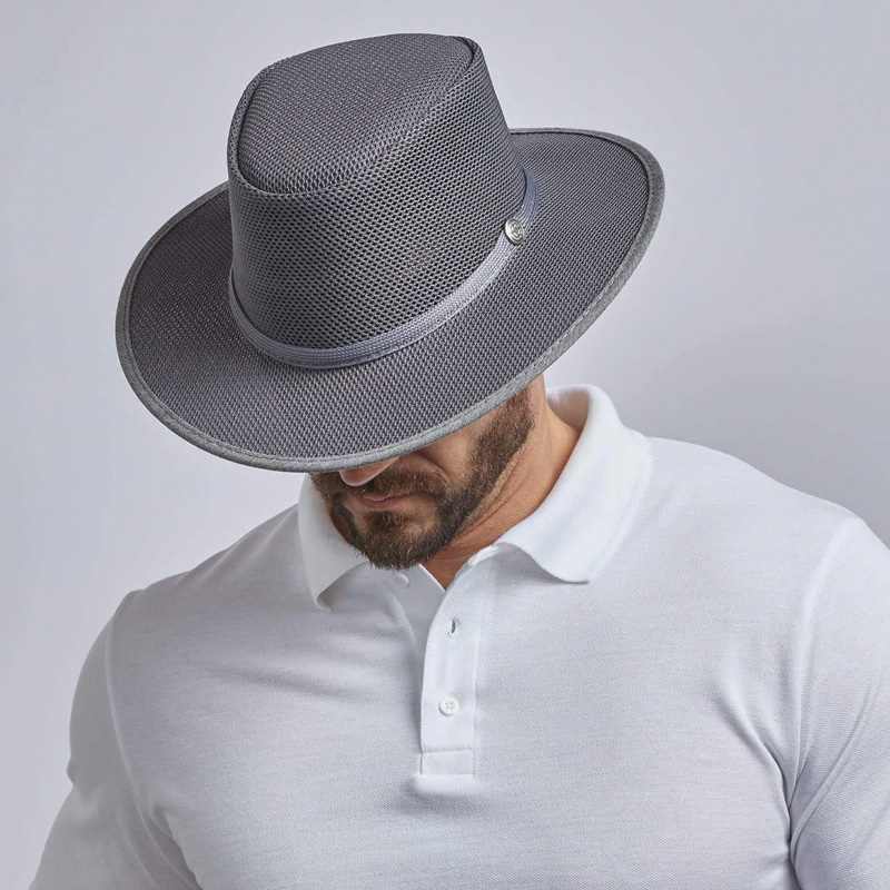 black cabana mesh hat