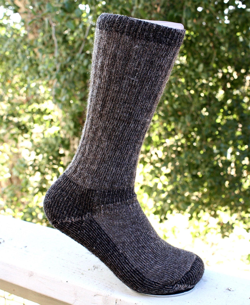 outdoorsman alpaca sock