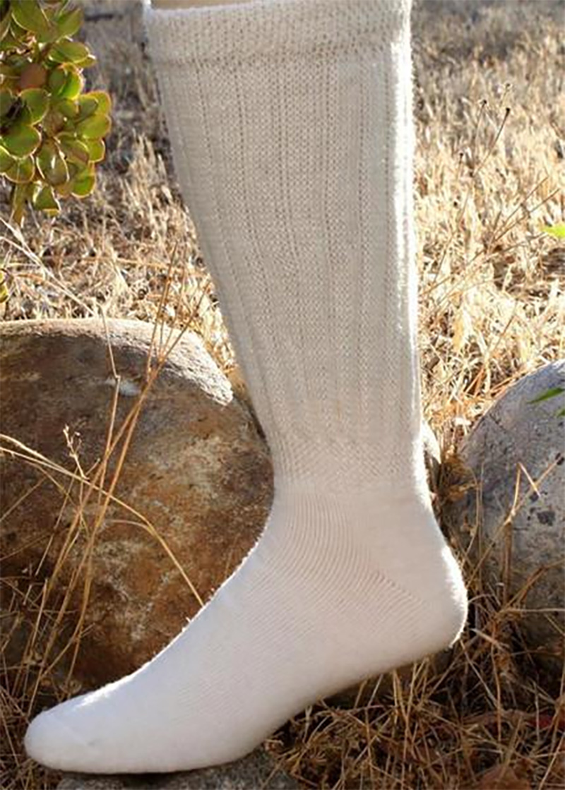 alpaca ankle sock