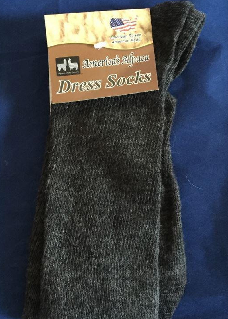 outdoorsman alpaca sock