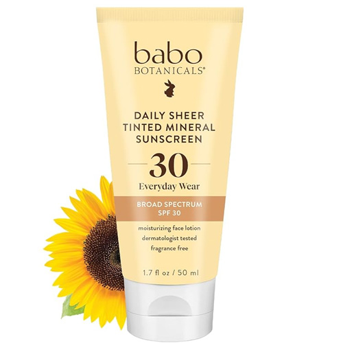 facial mineral sunscreen
