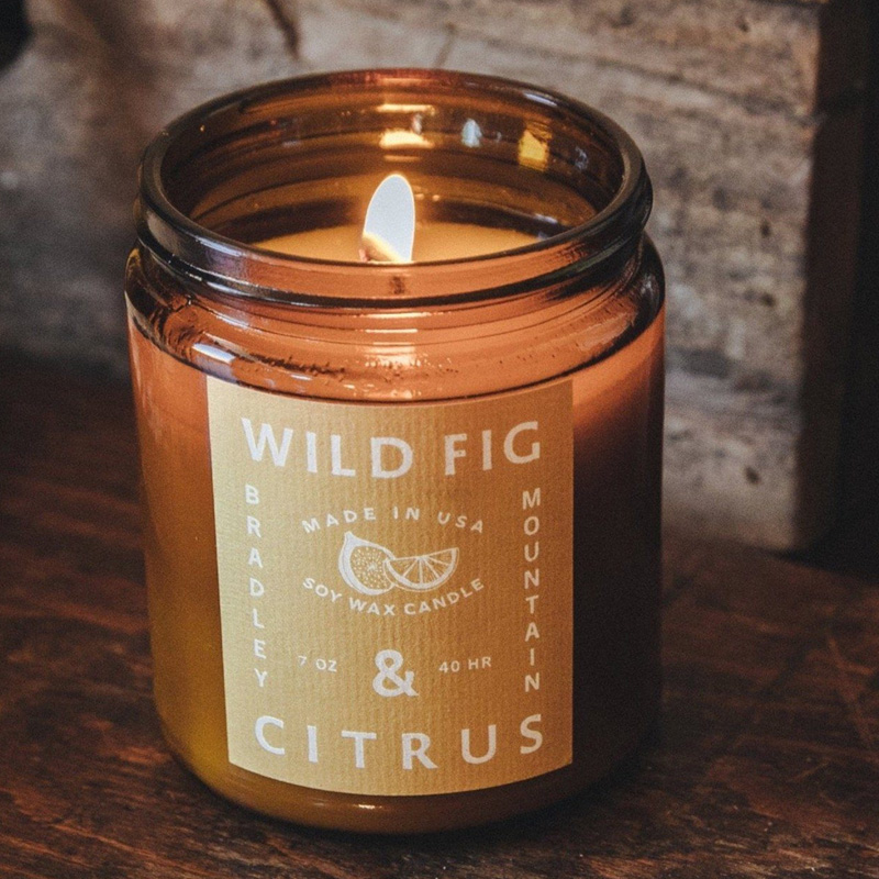 coconut cilantro candle