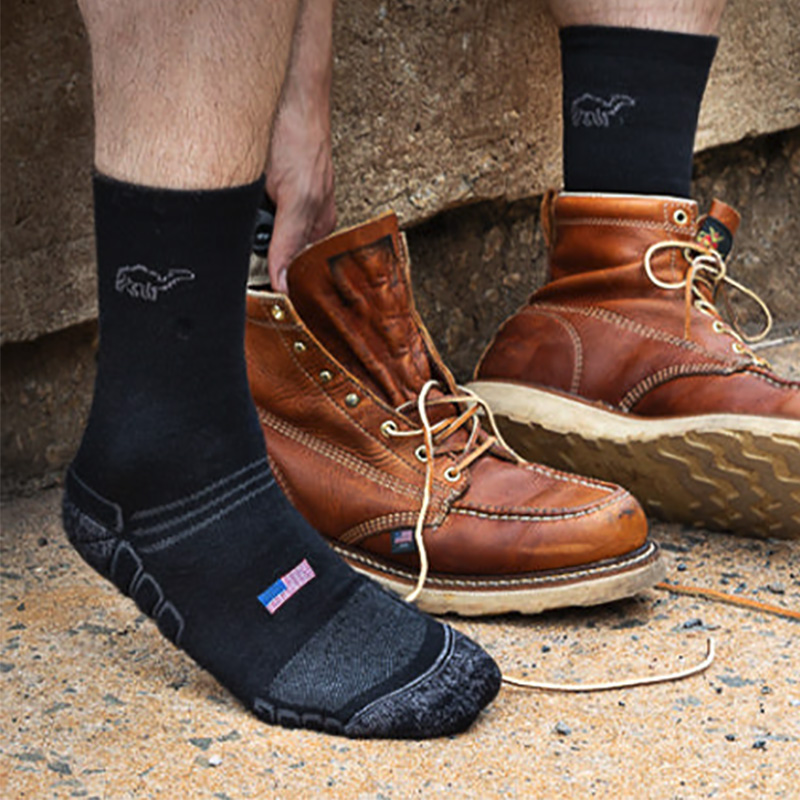 light weight camel mill sock