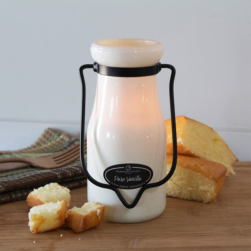 milk bottle candle