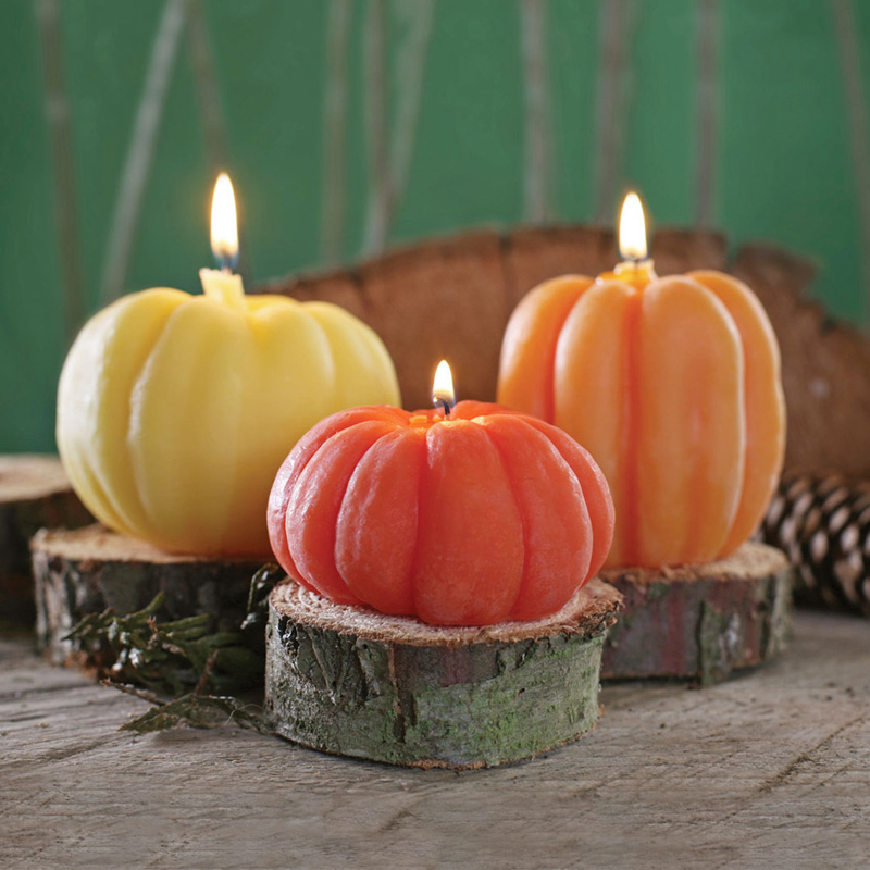 pumpkin candles