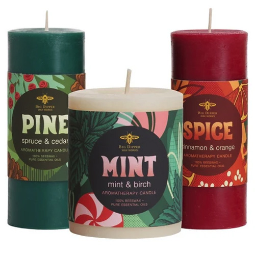 holiday aroma pillars