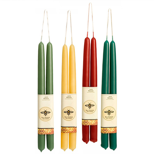 2 natural tapers