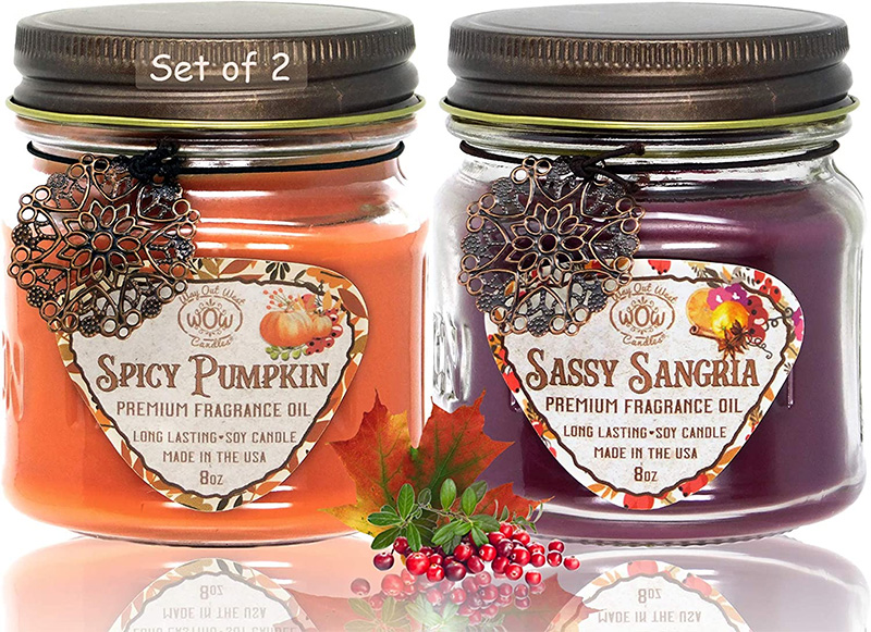 fall spiced candle
