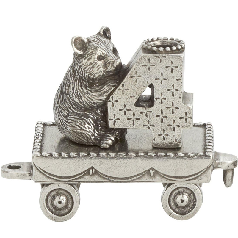 tin candle plate