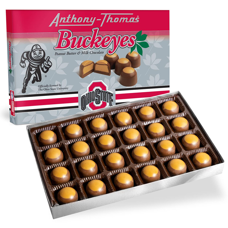 chocolate buckeyes