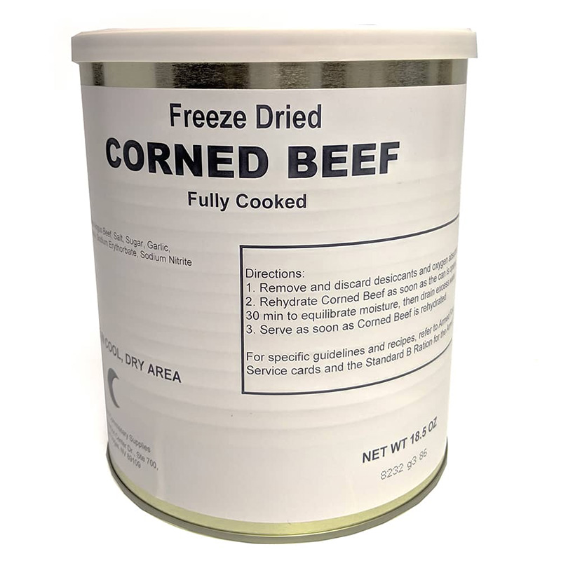 canned corn beef