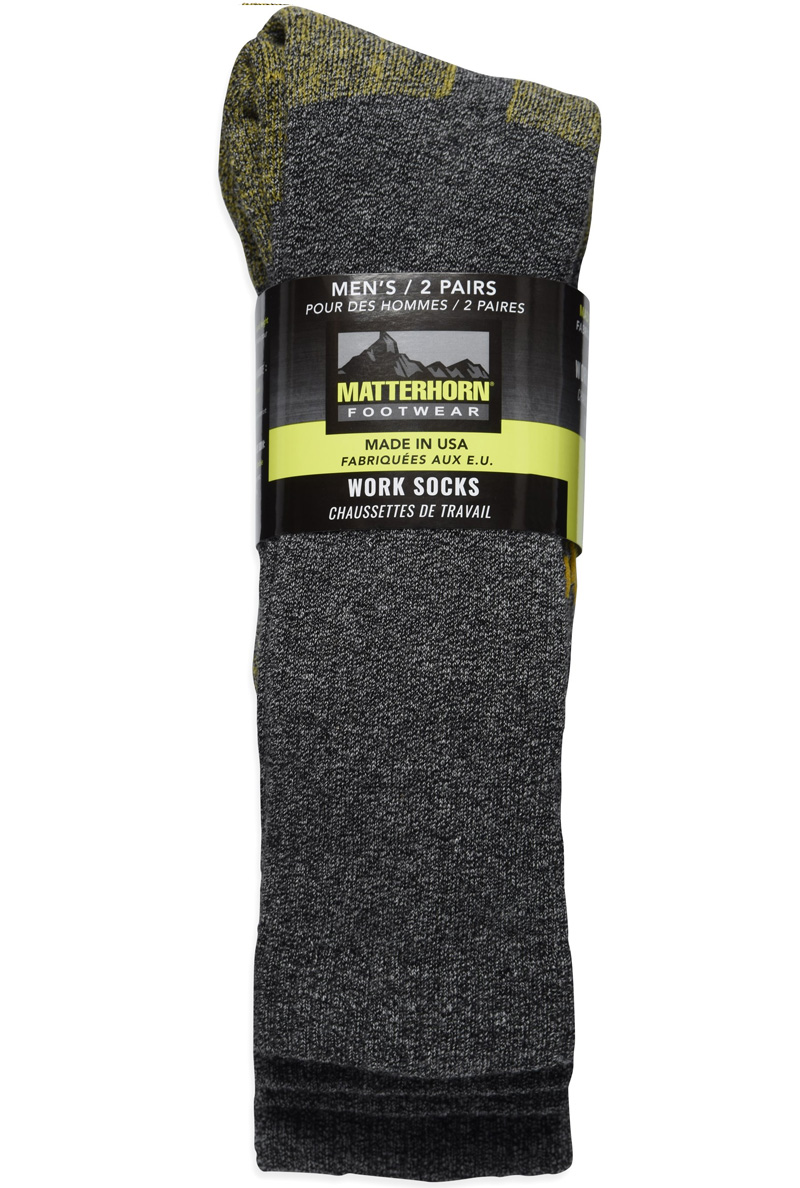 grey work socks