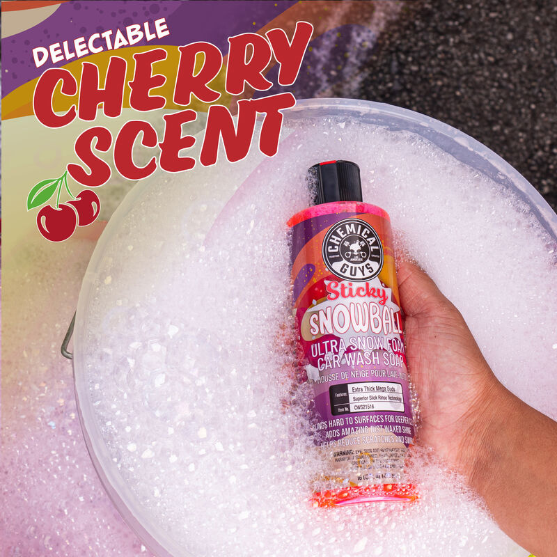 cherry sticky snowball wash