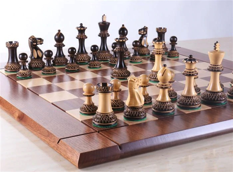 Large Vintage Elegant Chess Set – Chess House