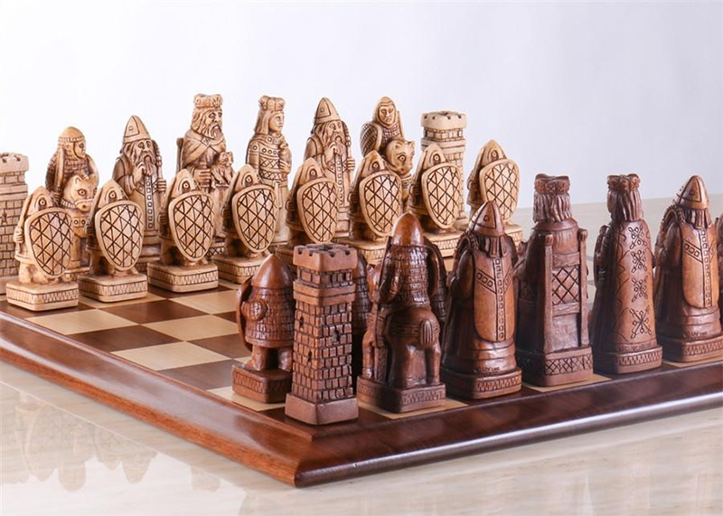 The Club Series Chess Set, Box, Board Combination