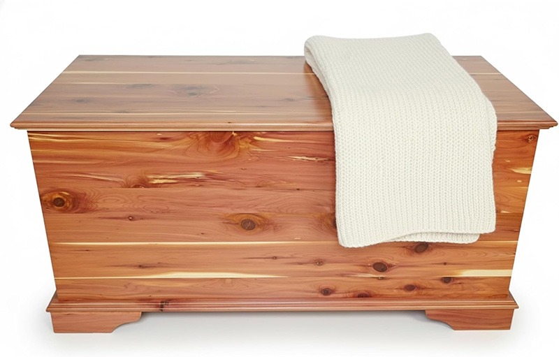 tiger maple chest