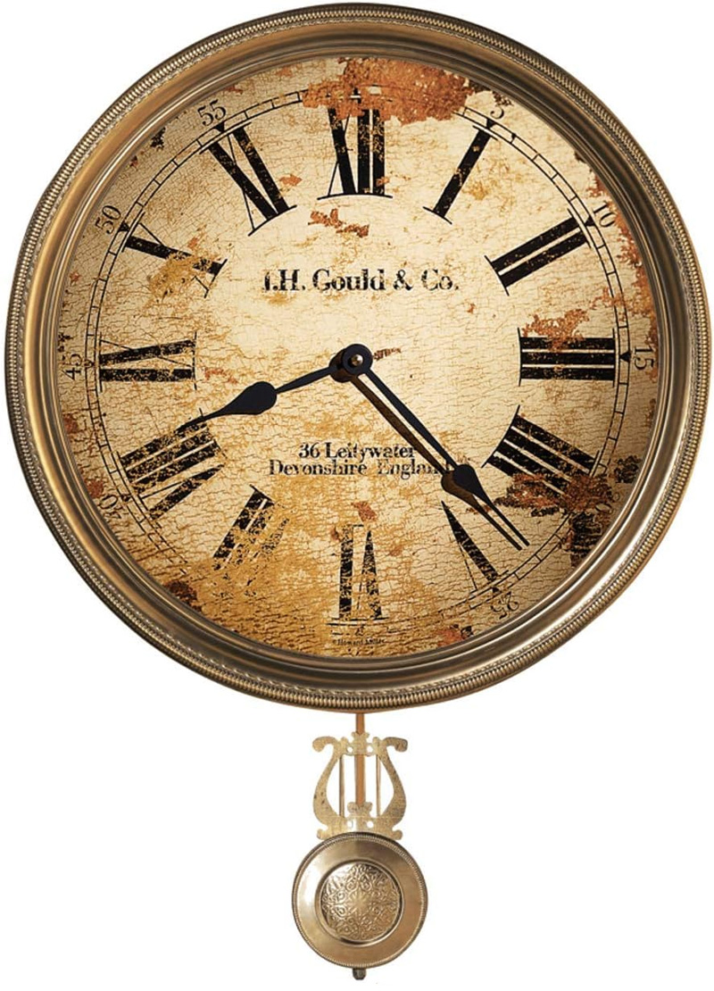 yellow flower clock