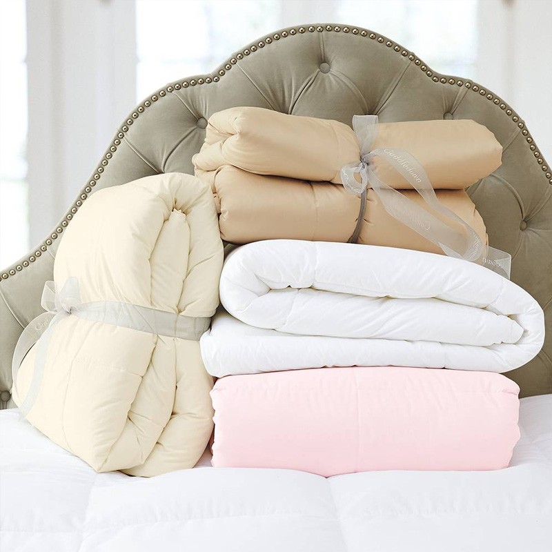 colored fill comforter