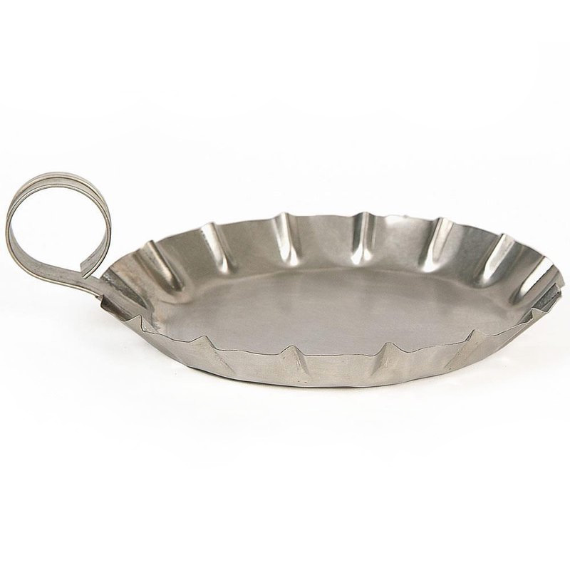 tin candle plate