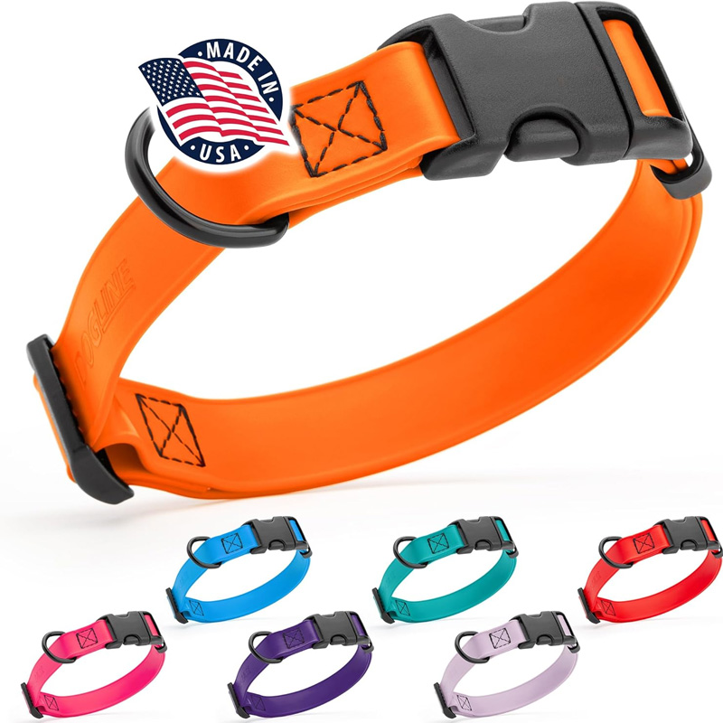 nylon collar orange