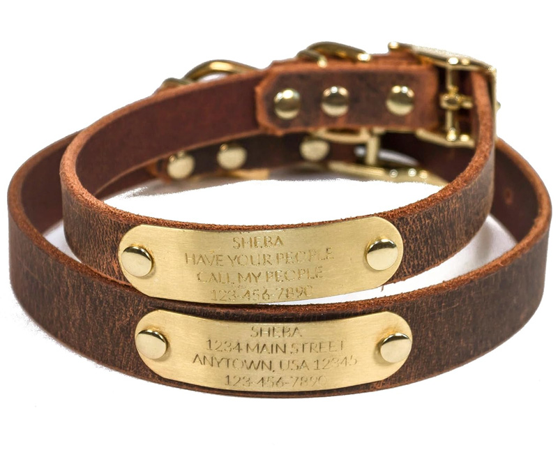personalized collars