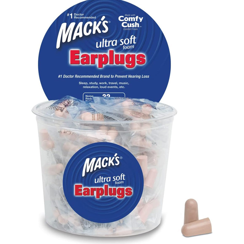 100 pair earplugs