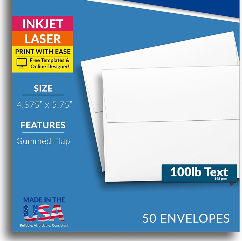 a2 envelopes