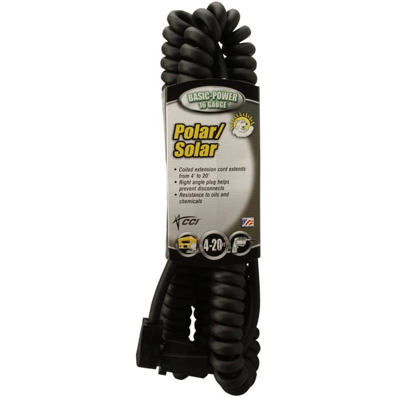 coleman coiled extension cord