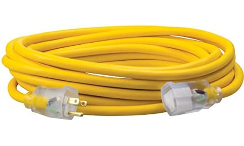 25 feet yellow wire