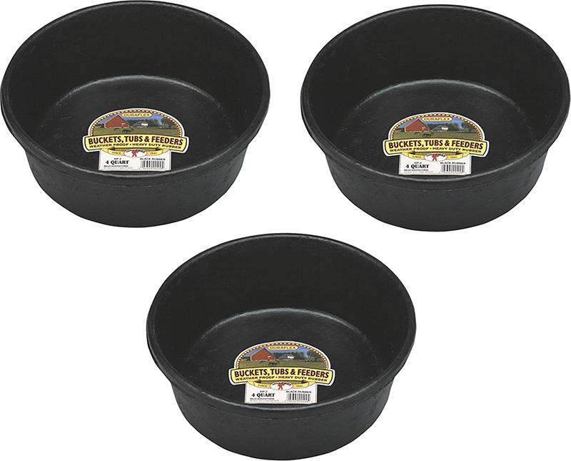 3 pack rubber pans
