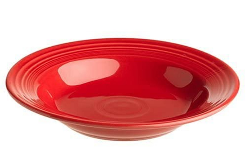 scarlet soup bowl