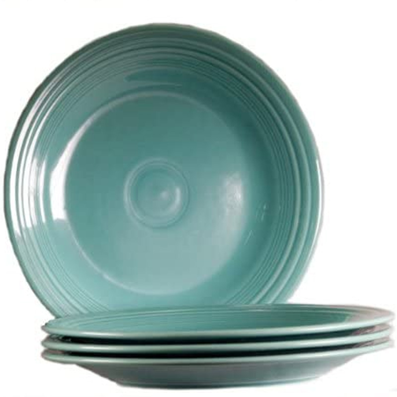 turquoise plates