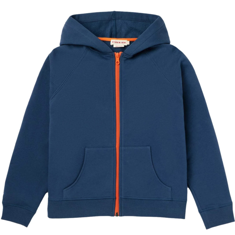 fleece zipped hoodie