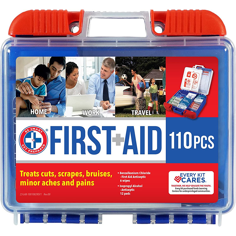 110 pieces first aid