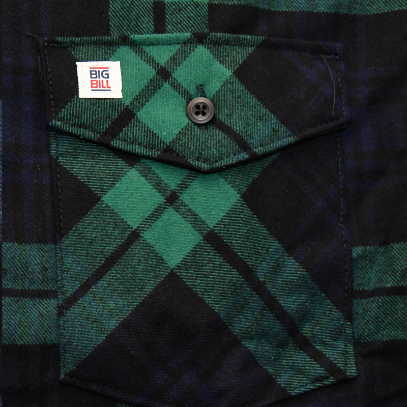 green flannel