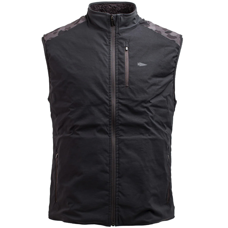 fleece half zip blue