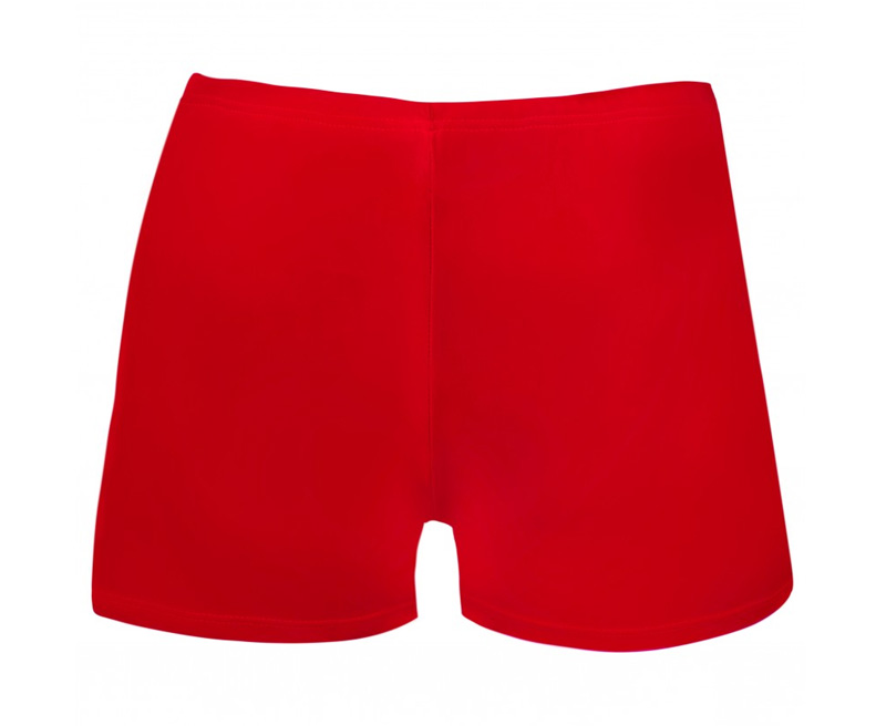 red shorts