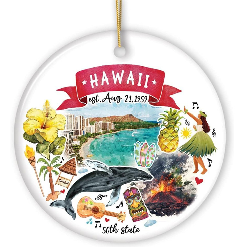 hawaii ornament 1