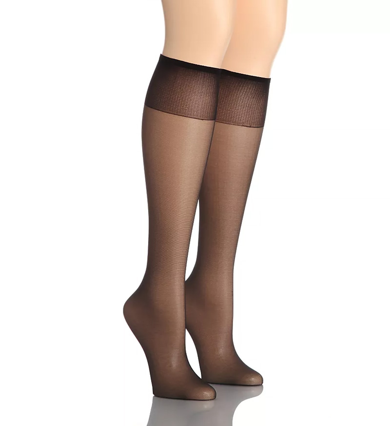 hanes 2 pack knee high