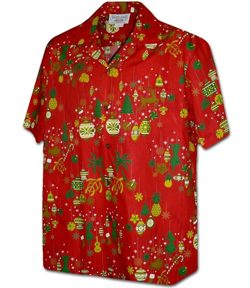 hawaiian ornament shirt