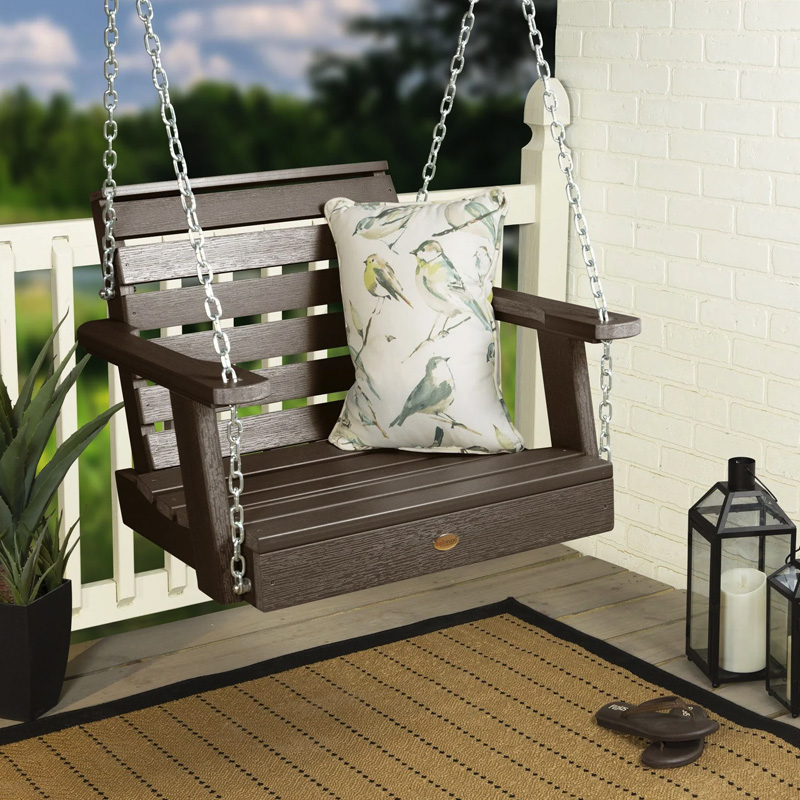 english garden swing bed