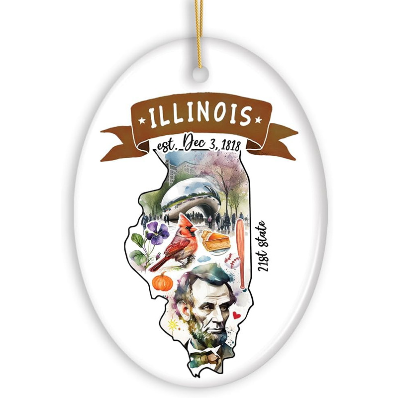 illinois ornament 1